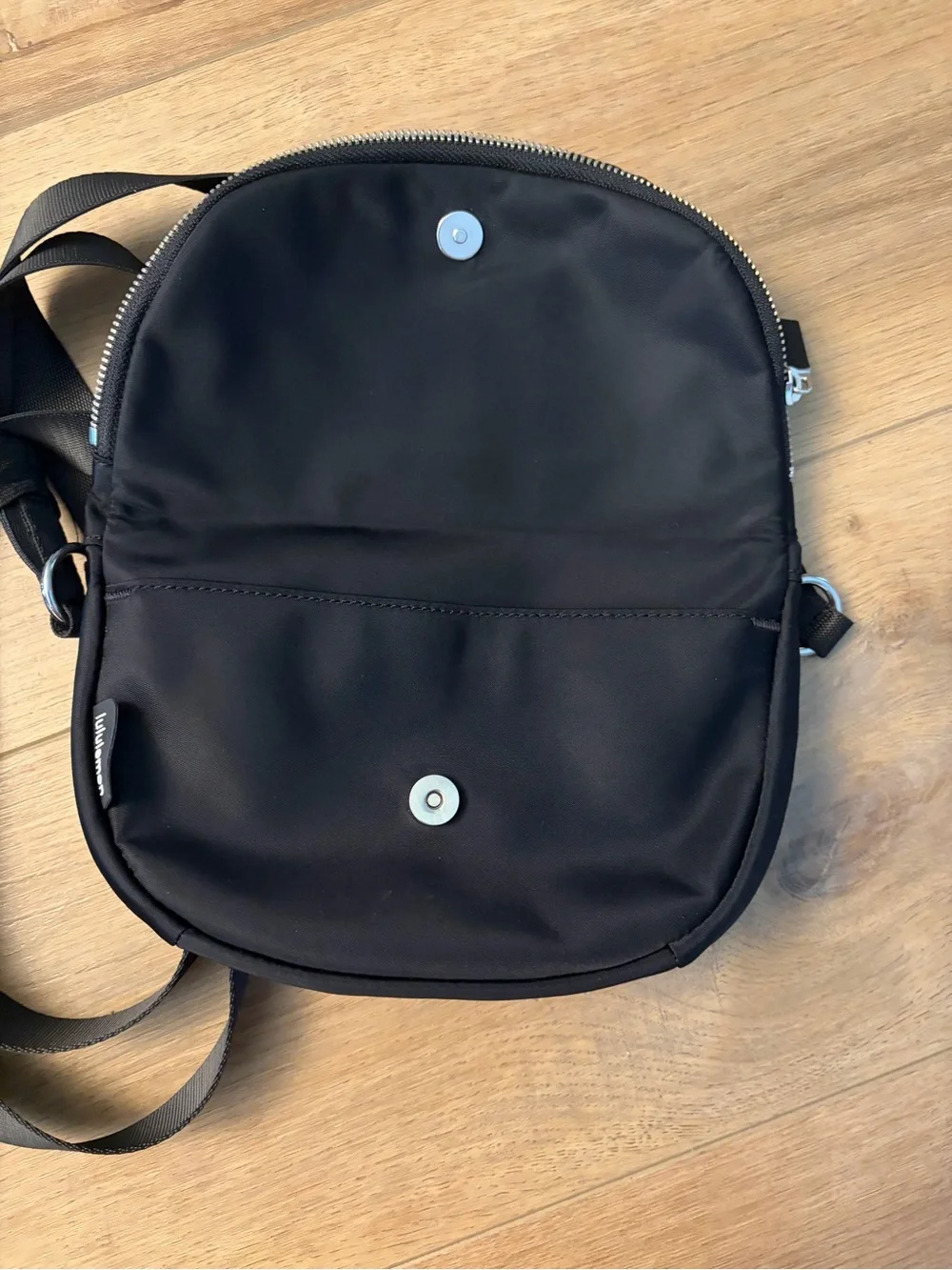 lululemon athletica Black Belt Bag with Silver Hardware - Picture 3 of 4